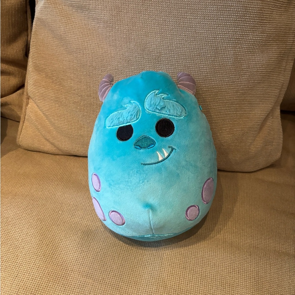 Squishmallows  7" Sulley - Disney Pixar Ultrasoft Stuffed Animal Plush Toy